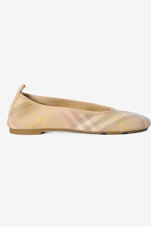 Burberry Ballerine Baby in Check a maglia