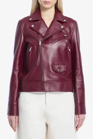 Gucci Giacca da biker in pelle