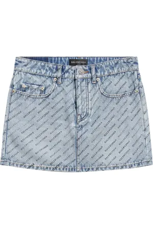 Balenciaga Minigonna All Over Logo