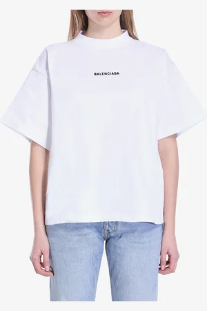 Balenciaga Cropped logo tshirt