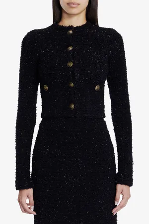 Balenciaga Cardigan crop in tweed