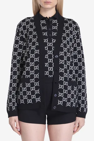 Gucci Cardigan in lana GG reversibile