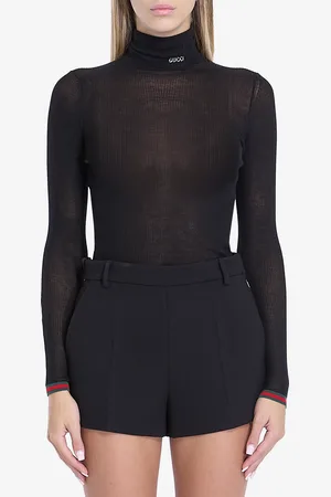 Gucci Top in misto cashmere e seta