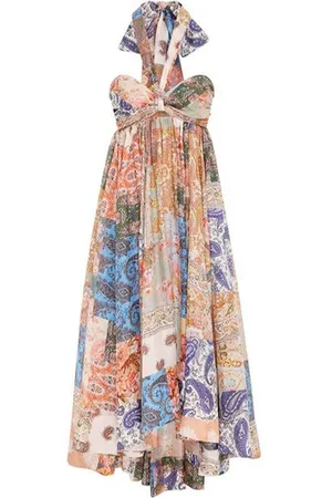 ZIMMERMANN Maxi abito halter Devi