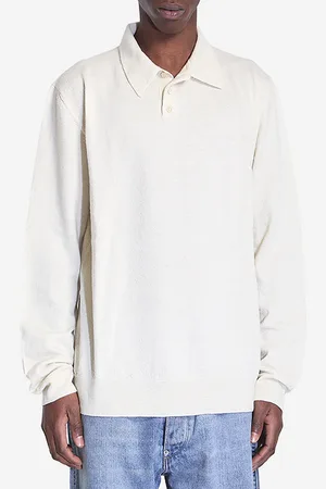 Maison Margiela Polo con toppe sui gomiti