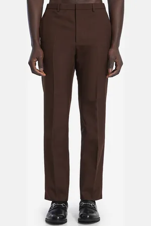 Gucci Pantaloni in twill di lana