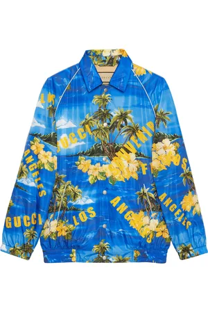 Gucci Giubbino in nylon con stampa