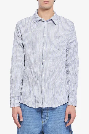 Bottega Veneta Camicia in cotone froiss