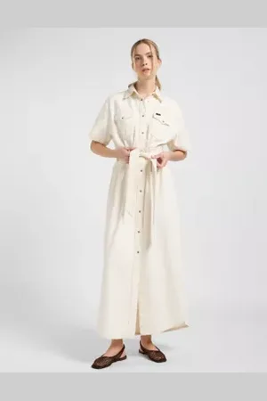 Lee Short Sve Maxi Western Dress