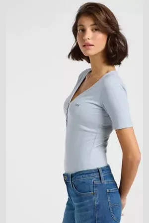 Lee Short Sve Henley Tee