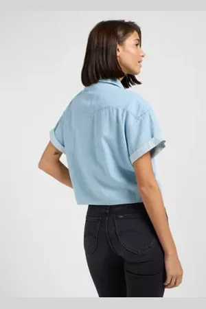 Lee Crop Tied Western Shirt