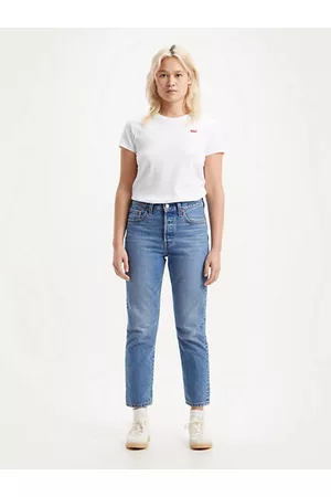 Levi's Donna Jeans - Jeans accorciati 501® ® Blu / Medium Indigo Worn In