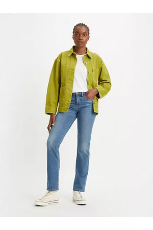 Levi's Donna Jeans straight - Jeans 314™ dritti modellanti Blu / Cool Sunflower