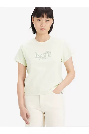 Levi's Donna T-shirt con stampa - T shirt Classic stampata Verde / Meadow Mist