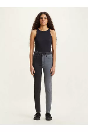 Levi's Donna Jeans skinny - Jeans Mile High super skinny Nero / Black Stonewash