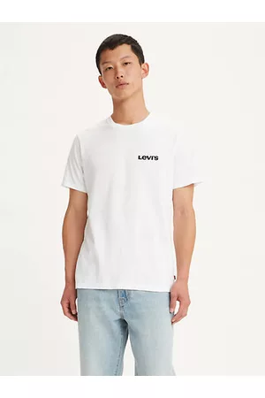 Levi's Uomo T-shirt con stampa - T shirt girocollo stampata Bianco / White