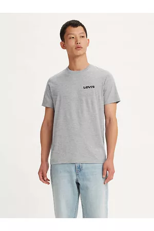 Levi's Uomo T-shirt con stampa - T shirt girocollo stampata Grigio / Mahogany