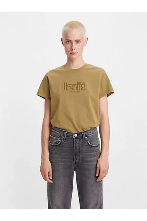 Levi's Donna T-shirt con stampa - T shirt Classic stampata Verde / Martini Olive