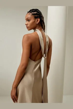 Lilysilk Abiti In Seta Bronzo Aperto Dietro, Classico Ed Elegante 100% Seta Pura Un Must-Have Per Ogni Occasione 52