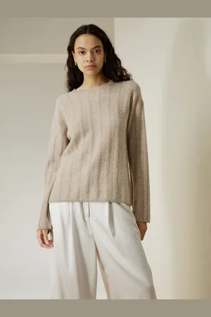 Lilysilk Maglieria Cashmere Caldo, Morbido E Delicato Sulla Pelle 100% Cashmere Dermocompatibile E Traspirante XL