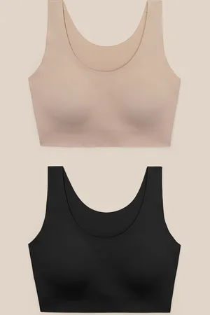 Lilysilk Reggiseni In Seta IT Donna Morbido 2 Pezzi- +Albicocca