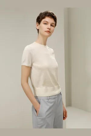Lilysilk Maglia Cashmere Donna Può Essere Indossata Tutto L