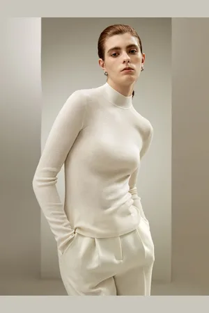 Lilysilk Maglioni Cashmere Donne Caloremisto Cashmere Misto Cashmere Non È Necessario Stirarlo Vestibilità Slim S