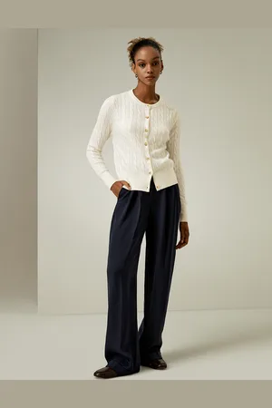 Lilysilk Cardigan Elegante Vestibilità Regolare100% Baby Cashmere 100% Baby Cashmere Semplice Ma Raffinato Facile Da Abbinare Xs