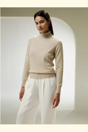 Lilysilk Maglieria Cashmere Greggio Leggero E Morbido, Pezzo Essenziale 100% Cashmere Dermocompatibile E Traspirante XS