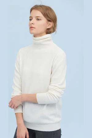 Lilysilk Italia Maglione Dolcevita In Puro Cashmere
