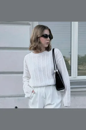 Lilysilk Maglioni Cashmere Donna Eleganza Senza Sforzo 100% Baby Cashmere Versatile Per Tutte Le Stagioni S