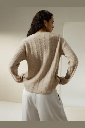 Lilysilk Maglioni Cashmere Donna Eleganza Senza Sforzo 100% Baby Cashmere Versatile Per Tutte Le Stagioni M