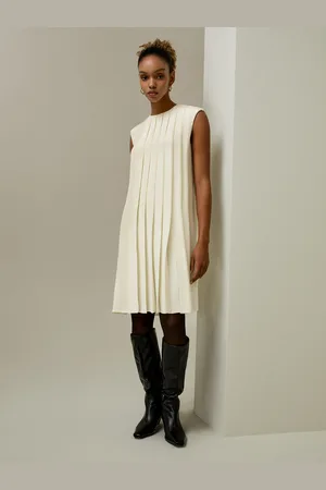Lilysilk Vestito Di Seta Senza Manichestile Elegante Semplice Ma Raffinato Perfettamente Adatto Per Clienti Con Le Pelli Sensibili Fumo 46