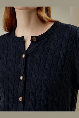 Lilysilk Cardigan Donna Elegante Girocollomaniche Lunghecroccone A Costinecashmere Cashmere Classico E Versatile Sito Ufficiale -Marino S