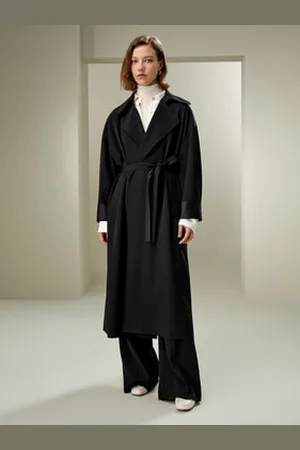 Lilysilk Cappotto Donna Invernale Adatto A Tutte Le Occasioniseta Di Gelso Seta Di Gelso Design Minimalista Facile Da Abbinare S