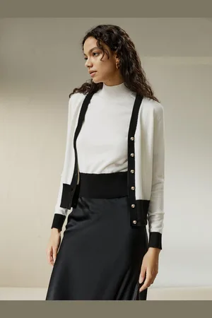 Lilysilk Cardigan In Cashmere Donna Stile Minimalista, Ideato Per L