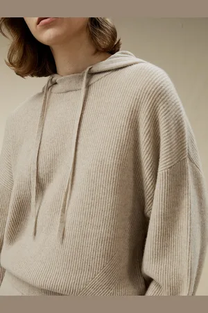 Lilysilk Maglioni Cashmere Donne Maglia A Coste, Spalla Scesa 100% Cashmere Offre Una Versatilità Senza Pari S
