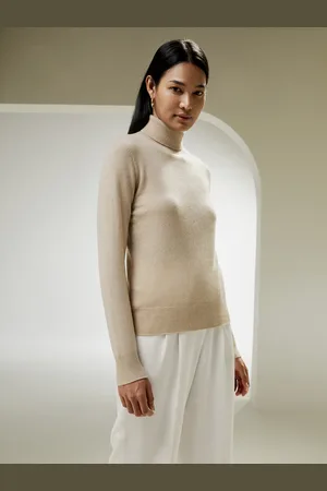 Lilysilk Maglioni In Cashmere Greggio Design E Stile Classico 100% Cashmere Pezzo Forte Che Valorizza Il Vostro Abbigliamento M