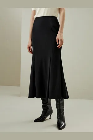Lilysilk Gonne Di Lana Elegante Gonna Di Lana Lana Di Alta Qualità Comfort E Raffinatezza 40