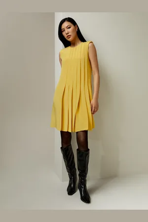 Lilysilk Vestito Seta Senza Manichesilhouette Ad Anon È Necessario Stirarlo Non È Necessario Stirarlo Privo Di Sostanze Chimiche Nocive Zenzero 38