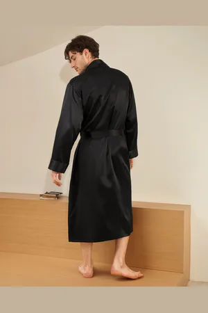 Lilysilk Kimono Donna Seta Uomini Seta Charmeuse Allegri E Traspiranti Super Morbido Resistente All