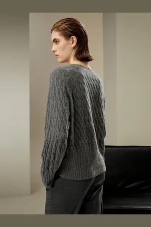 Lilysilk Maglioni Cashmere Donne Girocollomaglione Oversizecashmere Cashmere Un