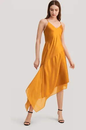Lilysilk Vestiti Seta Donna Taglio In Sbieco, Spacco In Chiffon Seta Naturale Si Adatta Perfettamente Alla Vita Quotidiana 46
