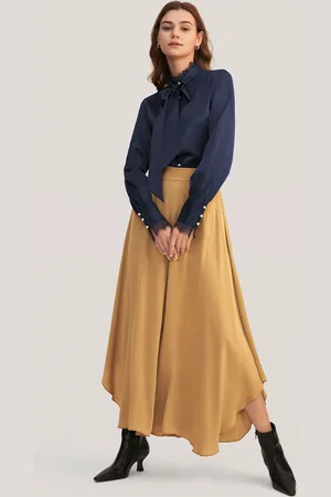 Lilysilk Camicia Di Seta Donna -Marino Delicati Bottoni In Pizzo E Perle Seta Dermocompatibile E Traspirante XXL