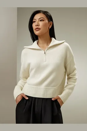 Lilysilk Maglione In Misto Lana-Cashmere Dal Taglio Rilassato Xs