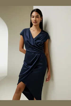 Lilysilk Abiti In Seta Pura -Marino Vestibilità Slim, Occasioni Speciali 100% Seta Naturale Più Duraturo E Più Rispettoso Dell