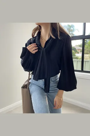 Lilysilk Camicia Seta Donna Scollo A V, Polsini Elasticizzati 100% Seta Pura Privo Di Sostanze Chimiche Nocive M