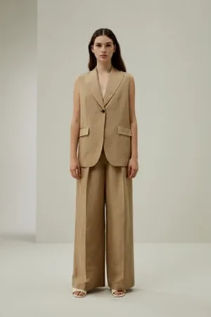 Lilysilk Blazer Femmina Colletto A Bavero Lino Di Seta Di Gelso Ecologico E Non Tossico Per Le Persone Allergiche Quercia L