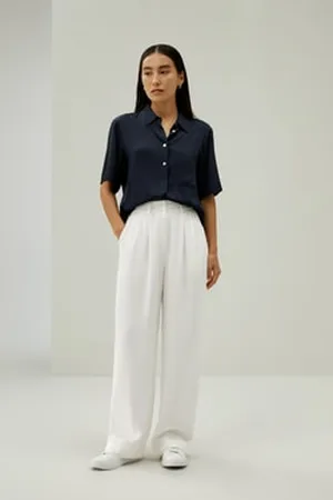 Lilysilk Camicia Seta Donna Femmina Bottoni A Conchiglia 100% Seta Di Gelso Ecologico E Non Tossico Più Ecologica Notte L