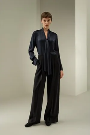 Lilysilk Camicie Seta Femmina Nastro Staccabile Pura Seta Confort Di Lusso E Vestibilità Fluid Dura Più A Lungo Ed Notte L